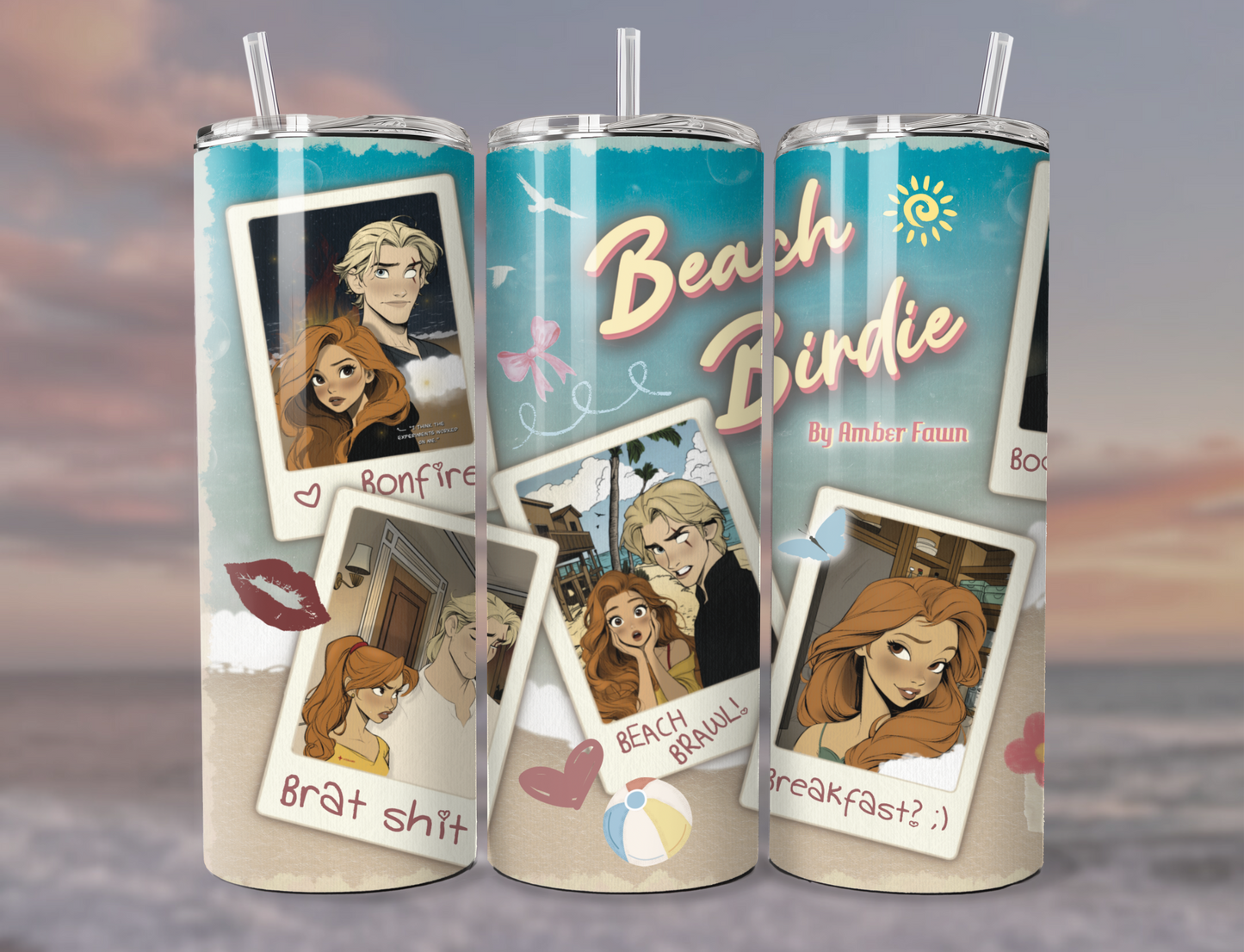 ‘Beach Birdie’ Tumbler