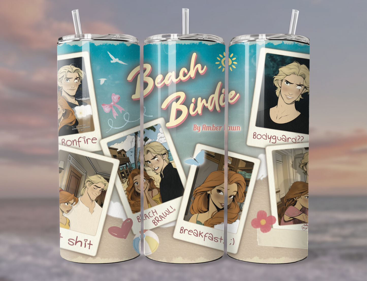 ‘Beach Birdie’ Tumbler
