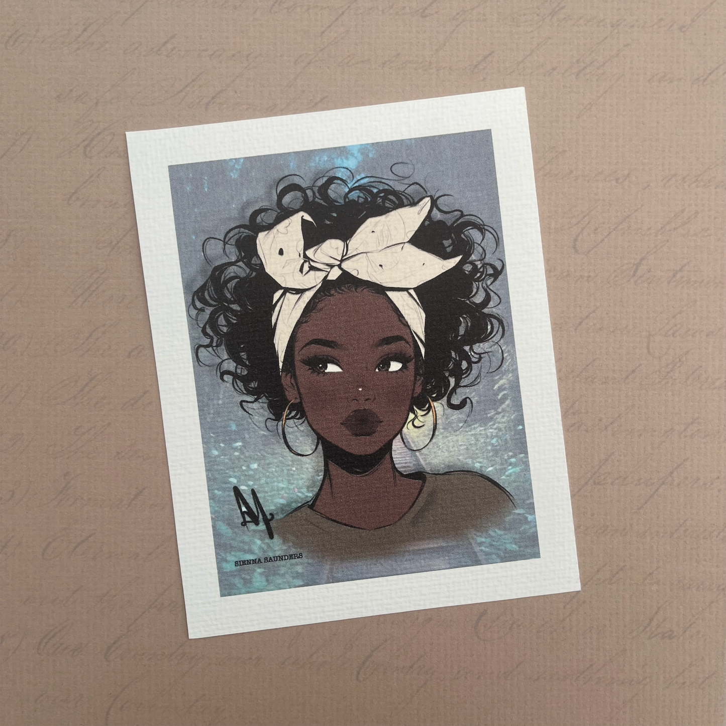 ‘Sienna Saunders’ art print