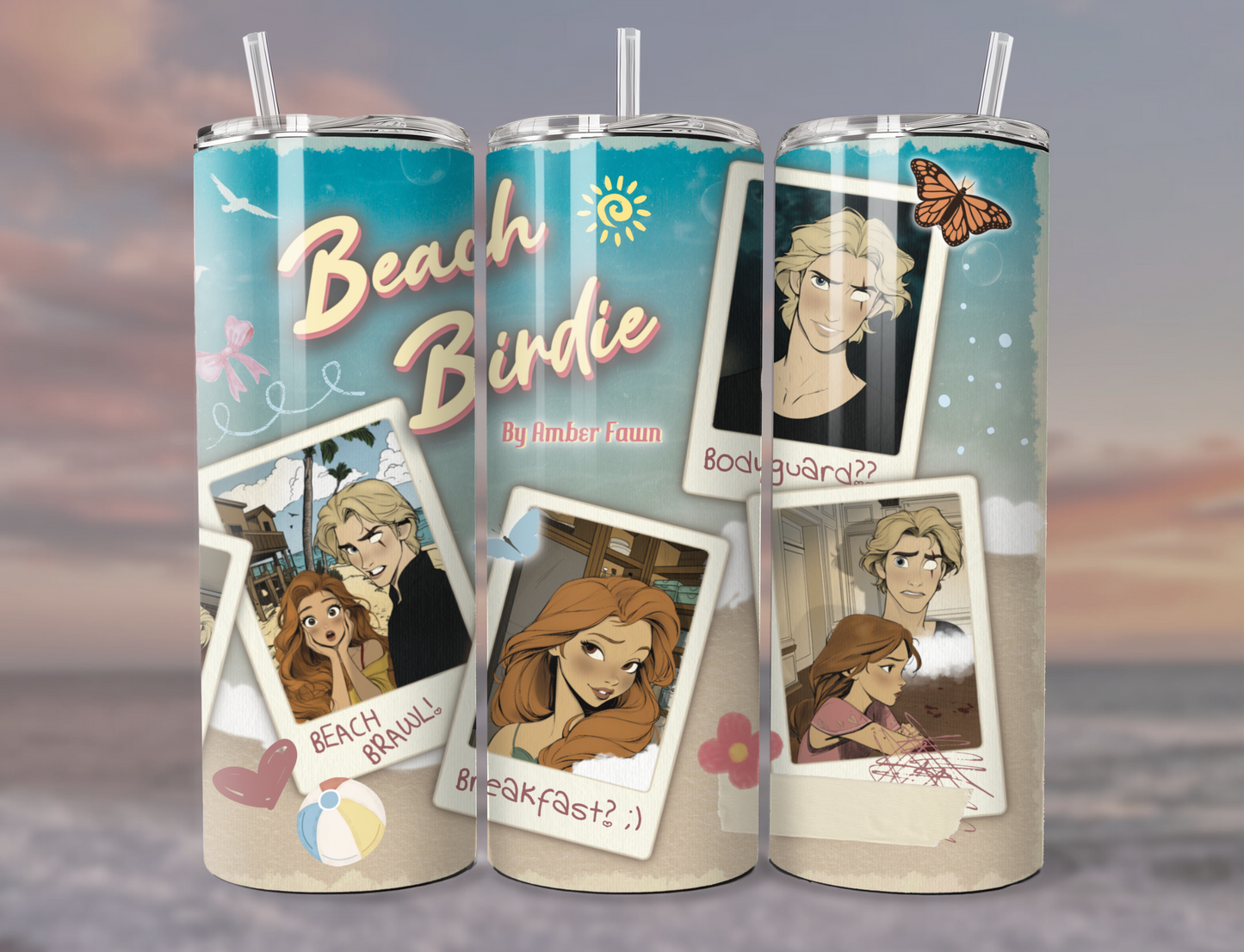 ‘Beach Birdie’ Tumbler