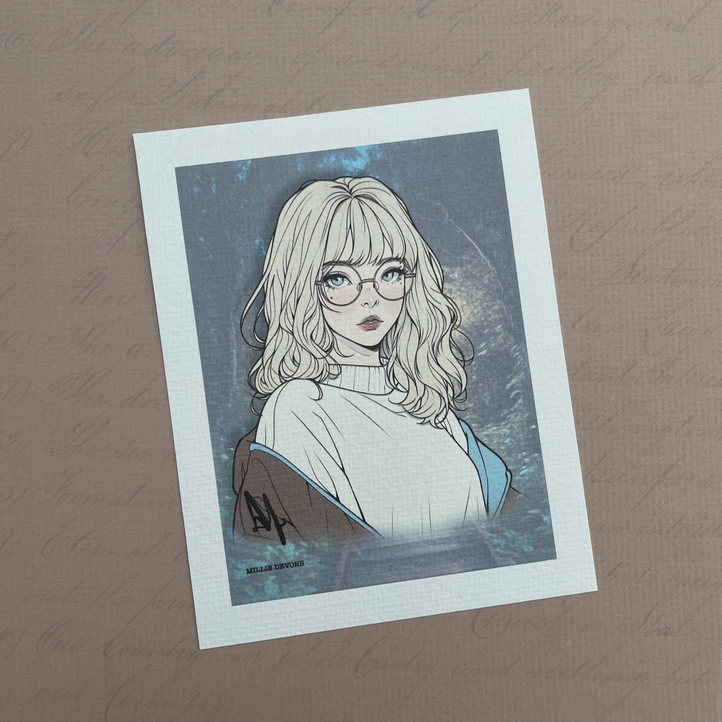 ‘Millie Devons’ art print