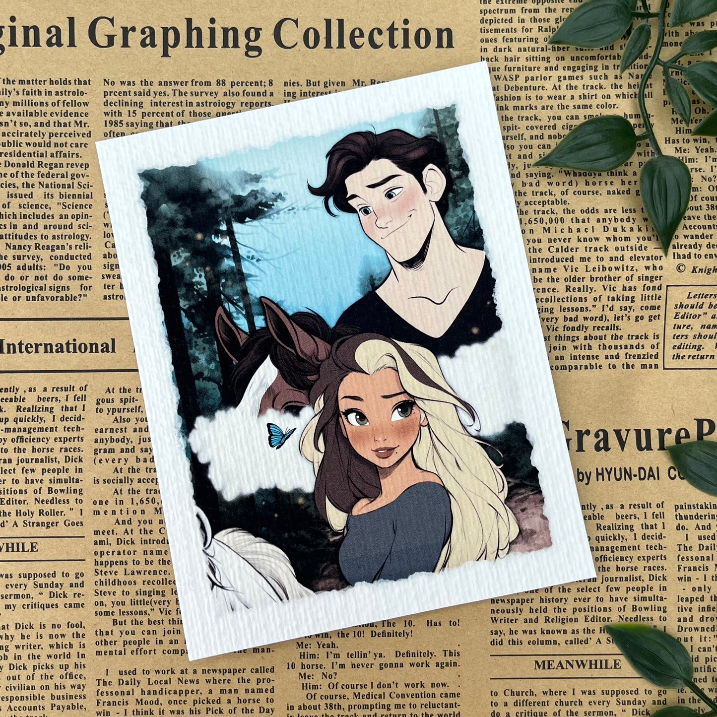 ‘Reins And Riddles’ Art Print