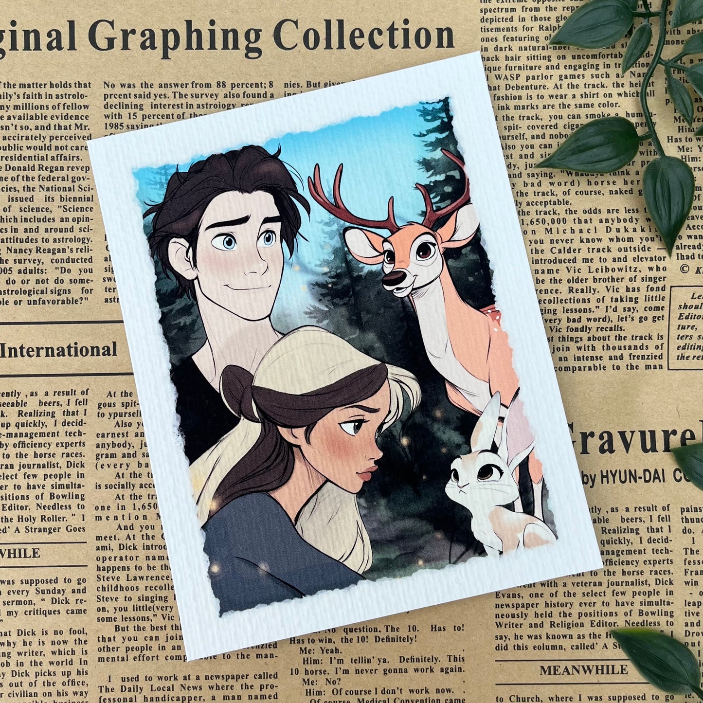 ‘Under The Rainbow’ Art Print