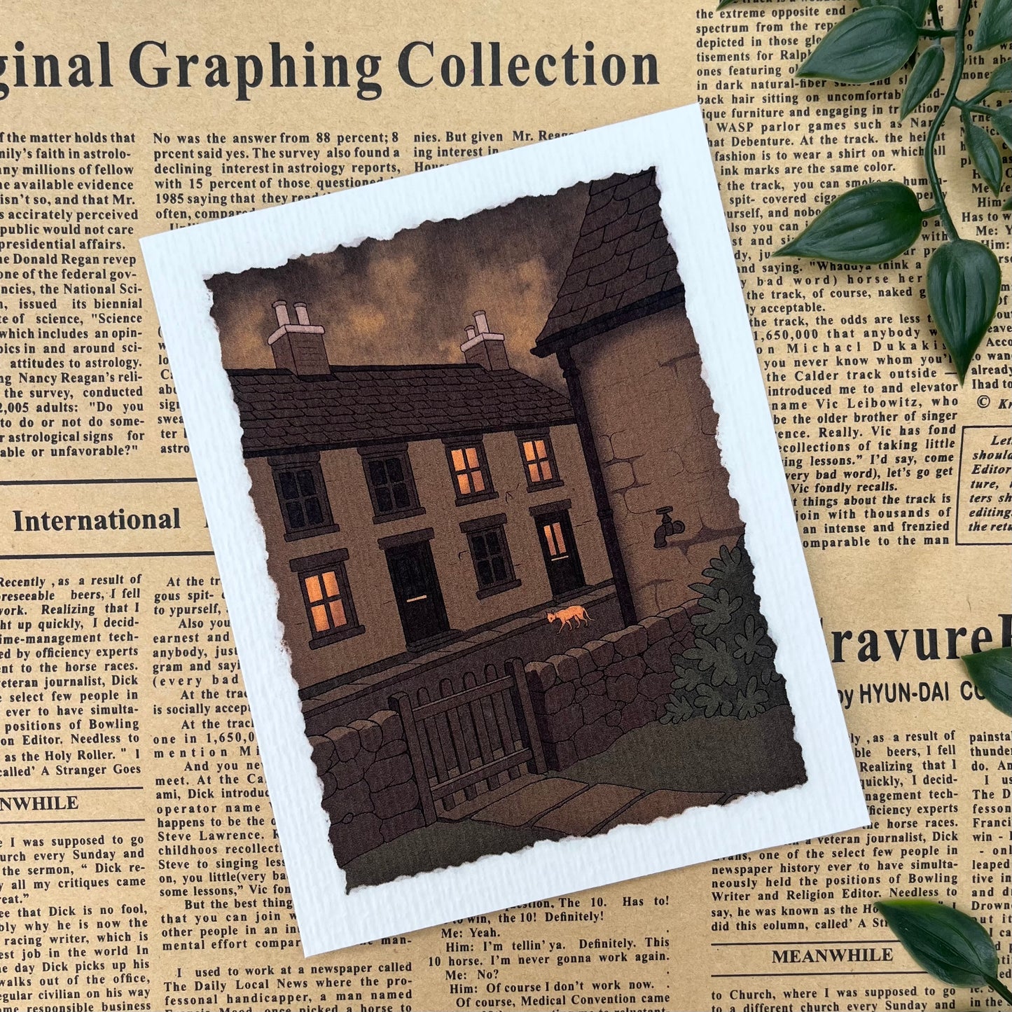 ‘The Old Capital’ Art Print