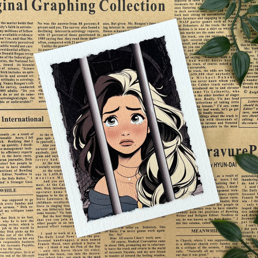 ‘Princess Captive’ Art Print